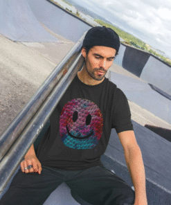 Alternative view of "Pinky" Happy House mens t-shirt