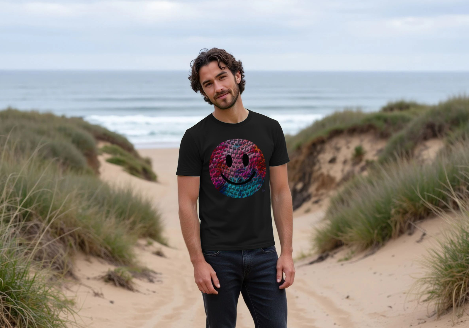 "Pinky" Happy House mens t-shirt - Image 4