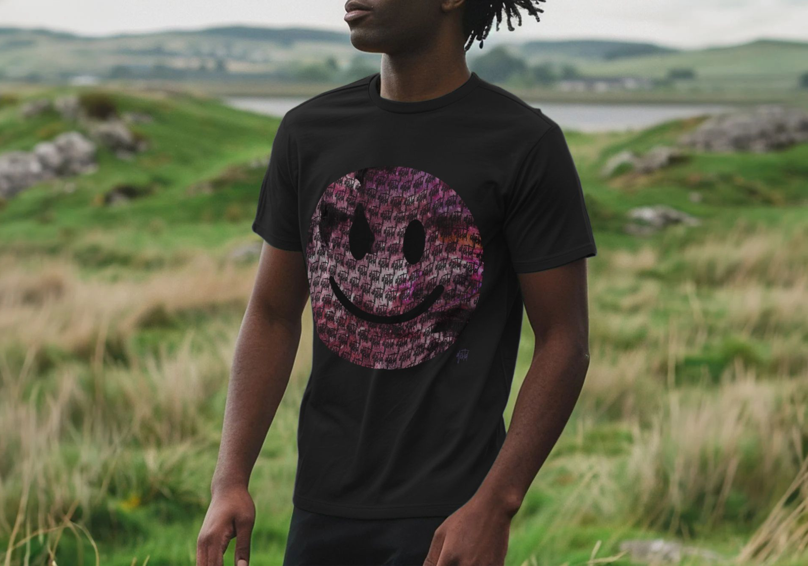 "Powdered" Happy House mens t-shirt - Image 4