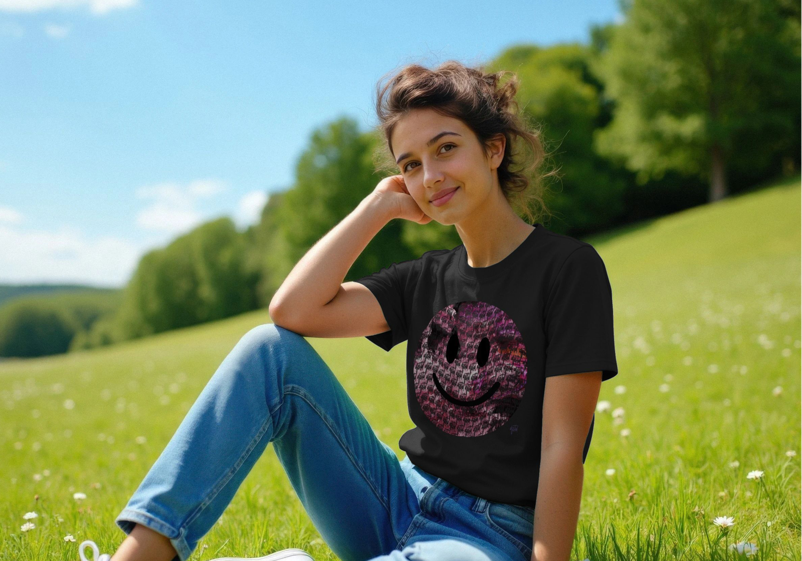 "Powdered" Happy House womens t-shirt - Image 2