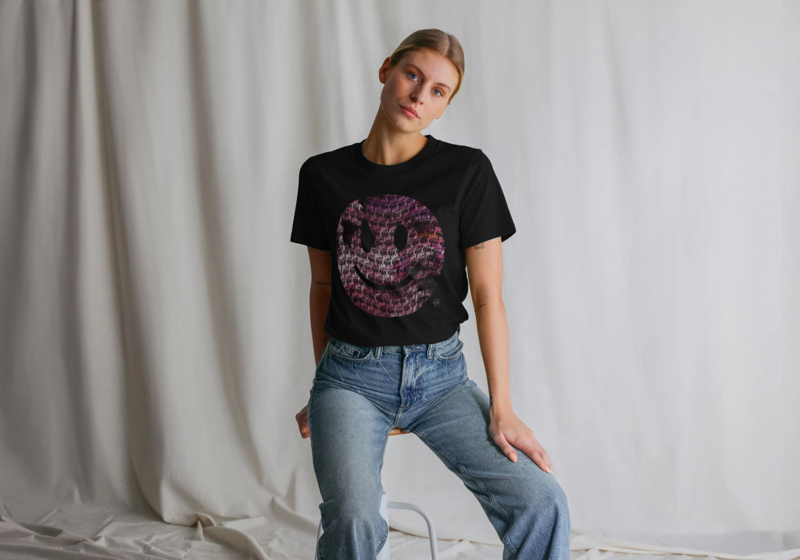 "Powdered" Happy House womens t-shirt - Image 3