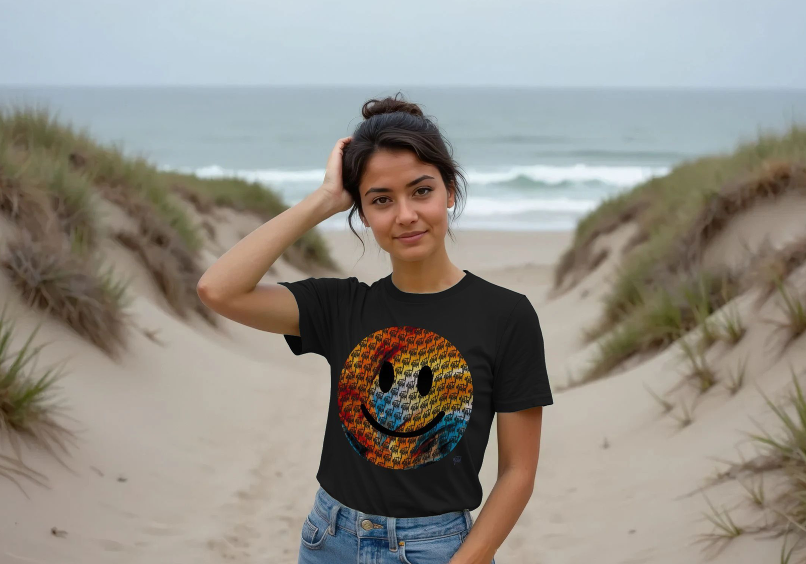 "Sunny" Happy House womens t-shirt - Image 4