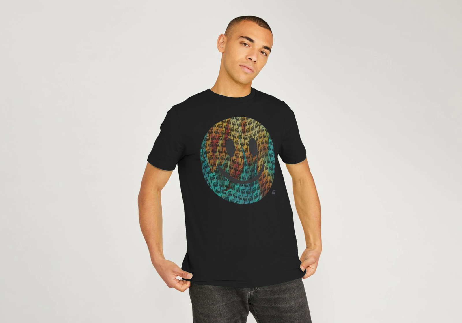 "Trippy" Happy House mens t-shirt - Image 3