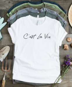 Alternative view of C’est La Vie Women's T-shirt