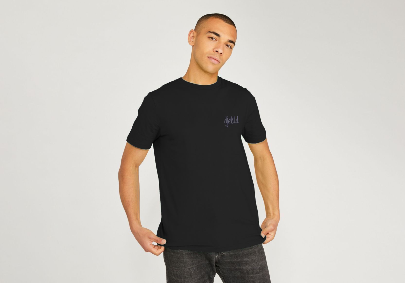 djektd Ancients pocket logo mens t-shirt