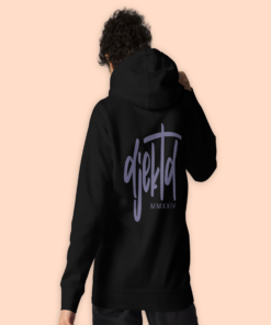 djektd Tag Numerals womens hoodie